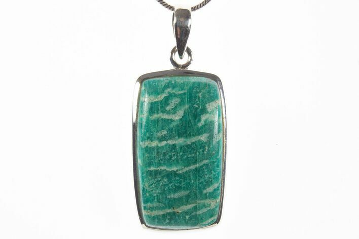 Amazonite Pendant (Necklace) - Sterling Silver #339839